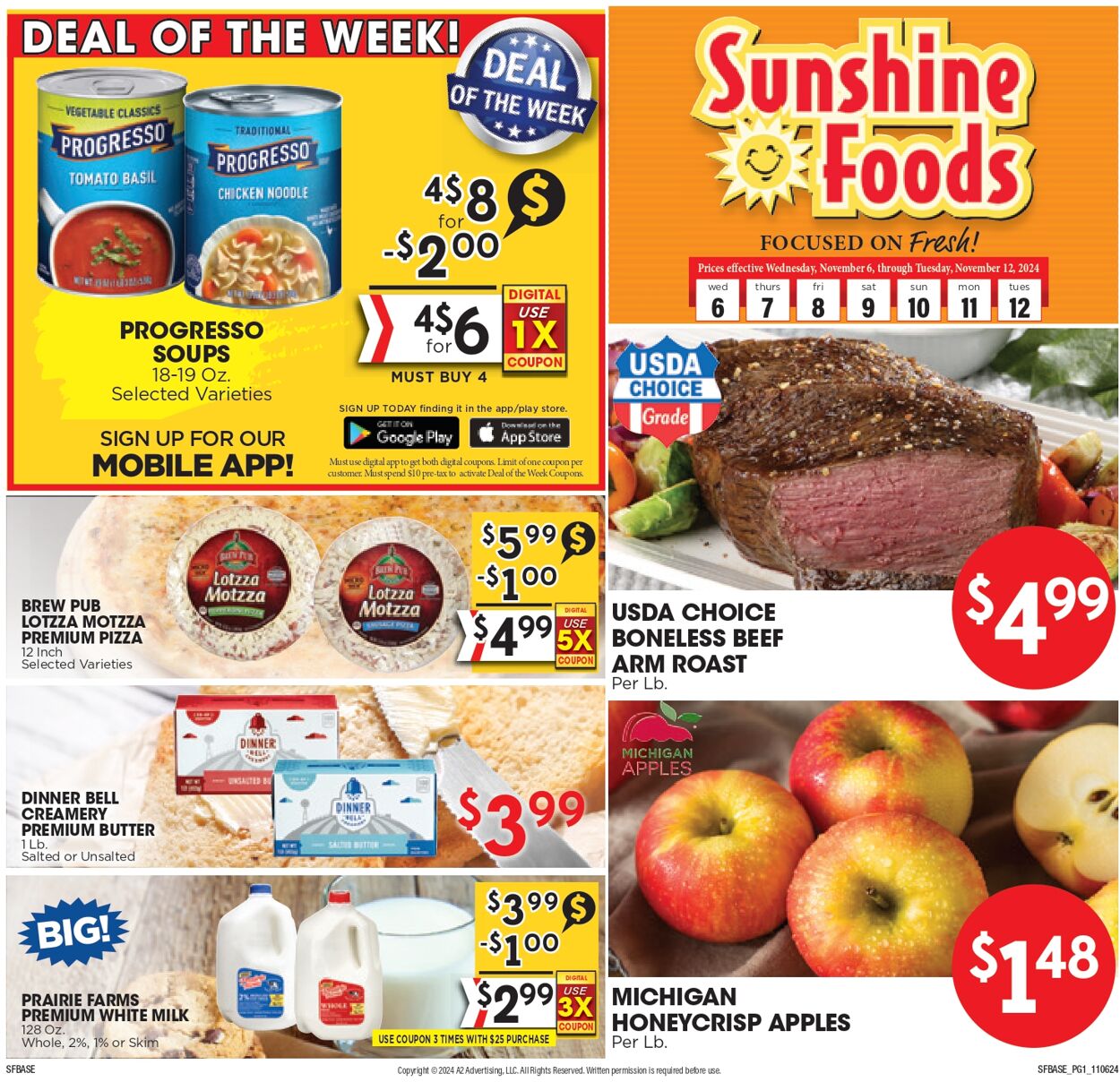 Sunshine Foods Promotional weekly ads