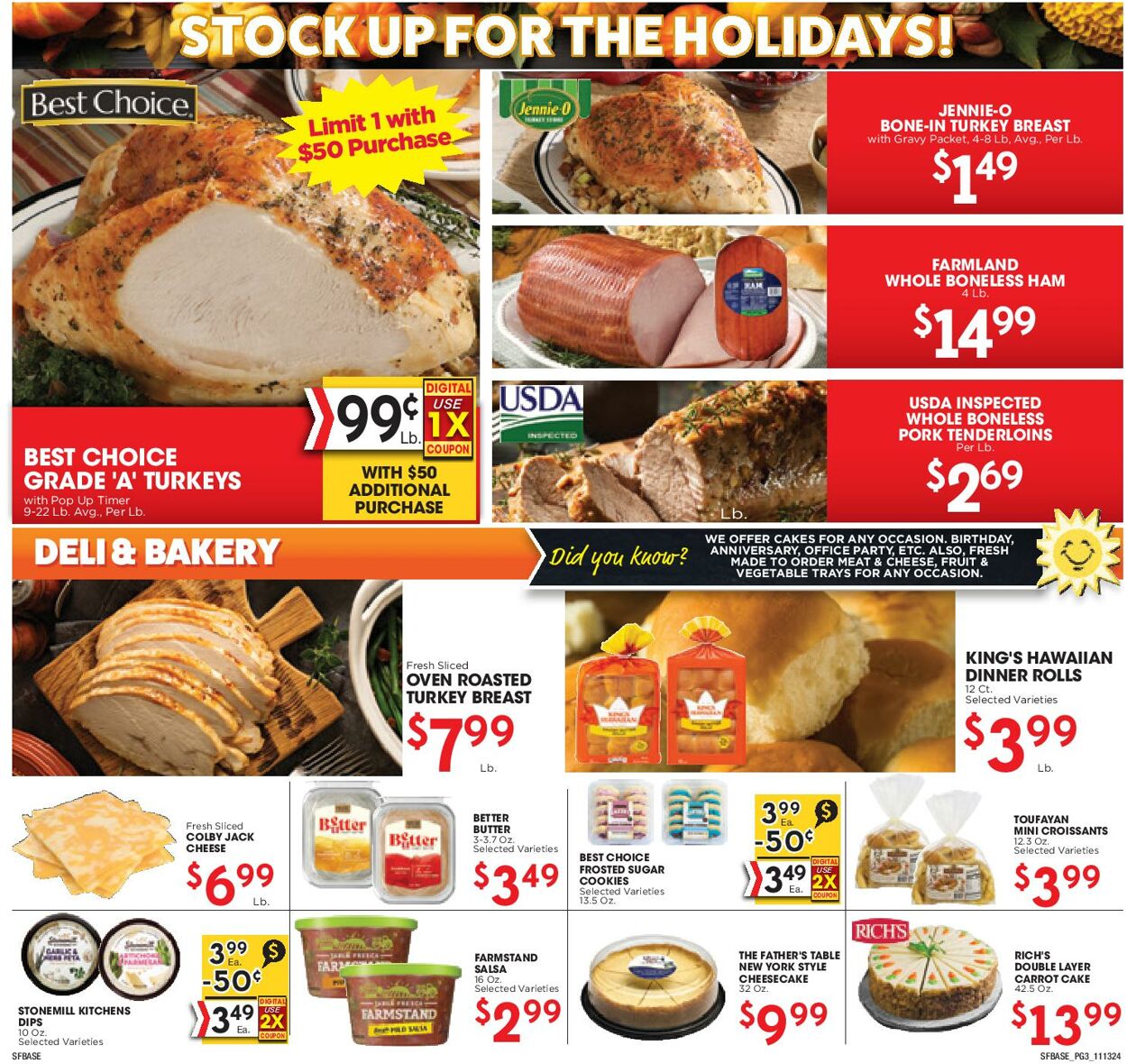 Weekly ad Sunshine Foods 11/13/2024 - 11/19/2024