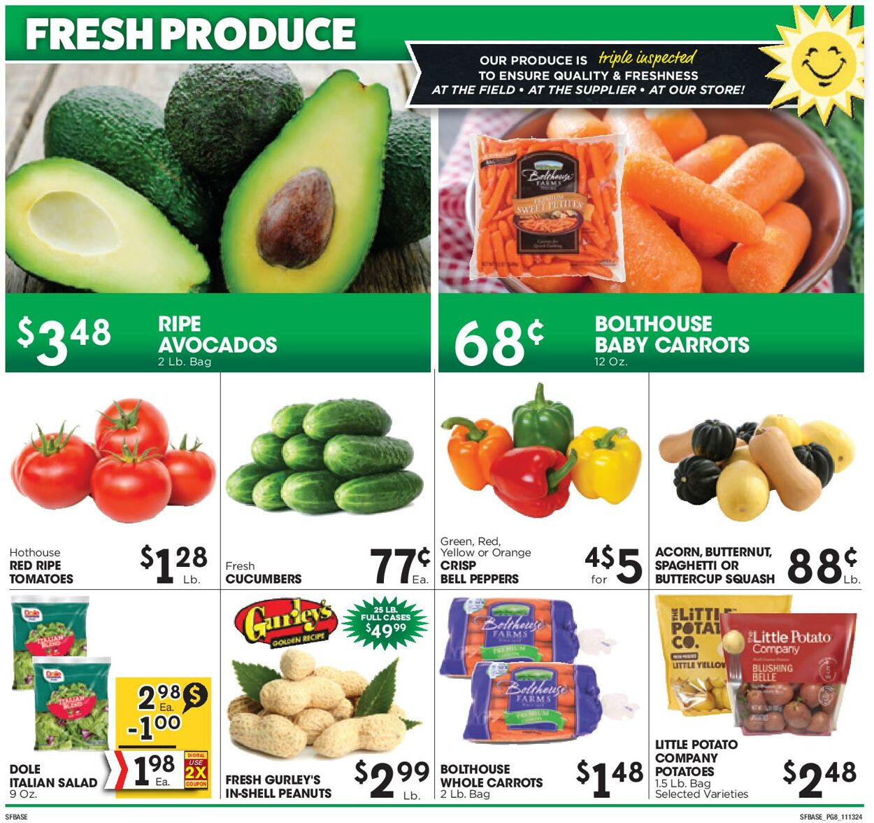 Weekly ad Sunshine Foods 11/13/2024 - 11/19/2024