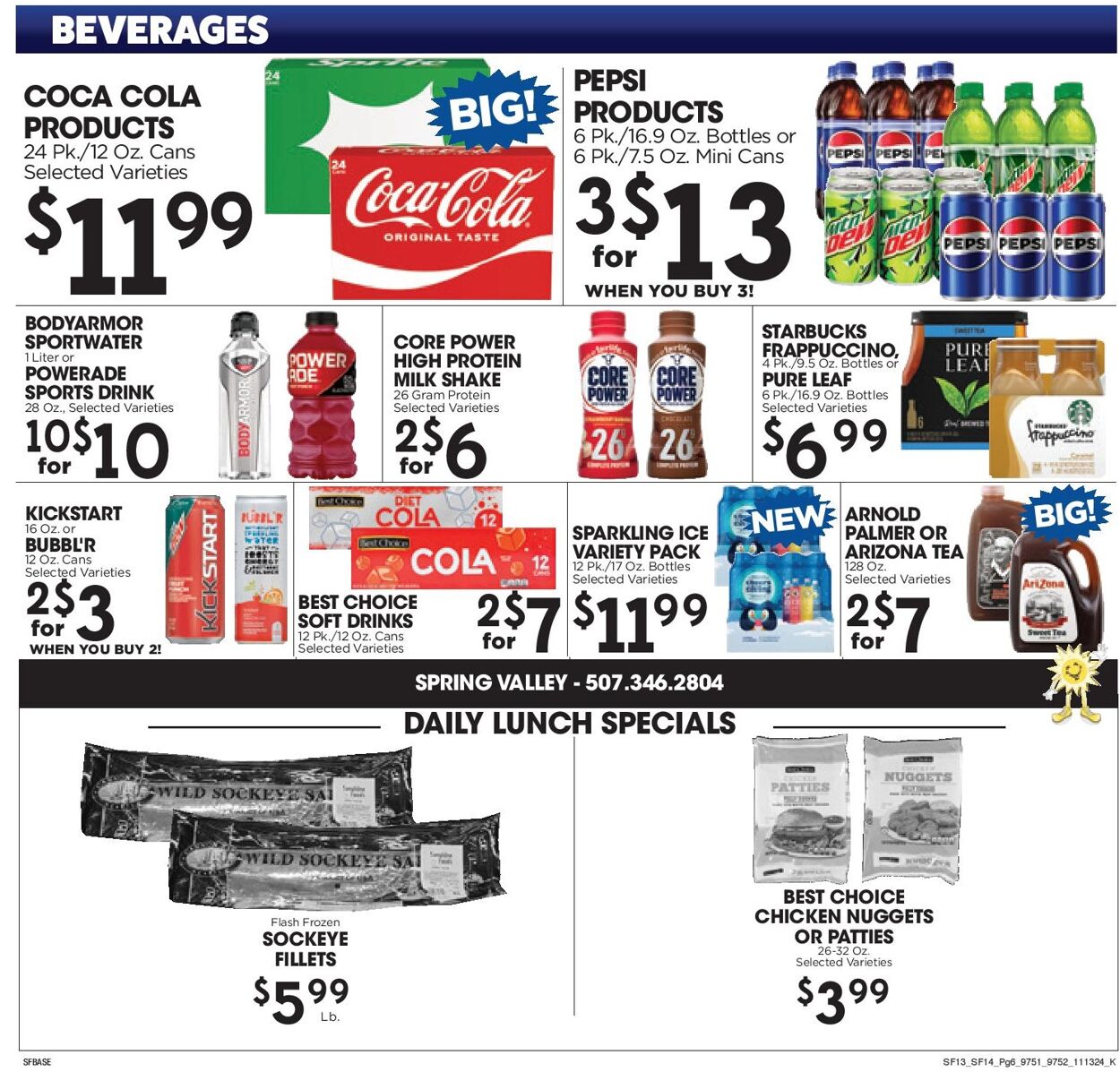 Weekly ad Sunshine Foods 11/13/2024 - 11/19/2024