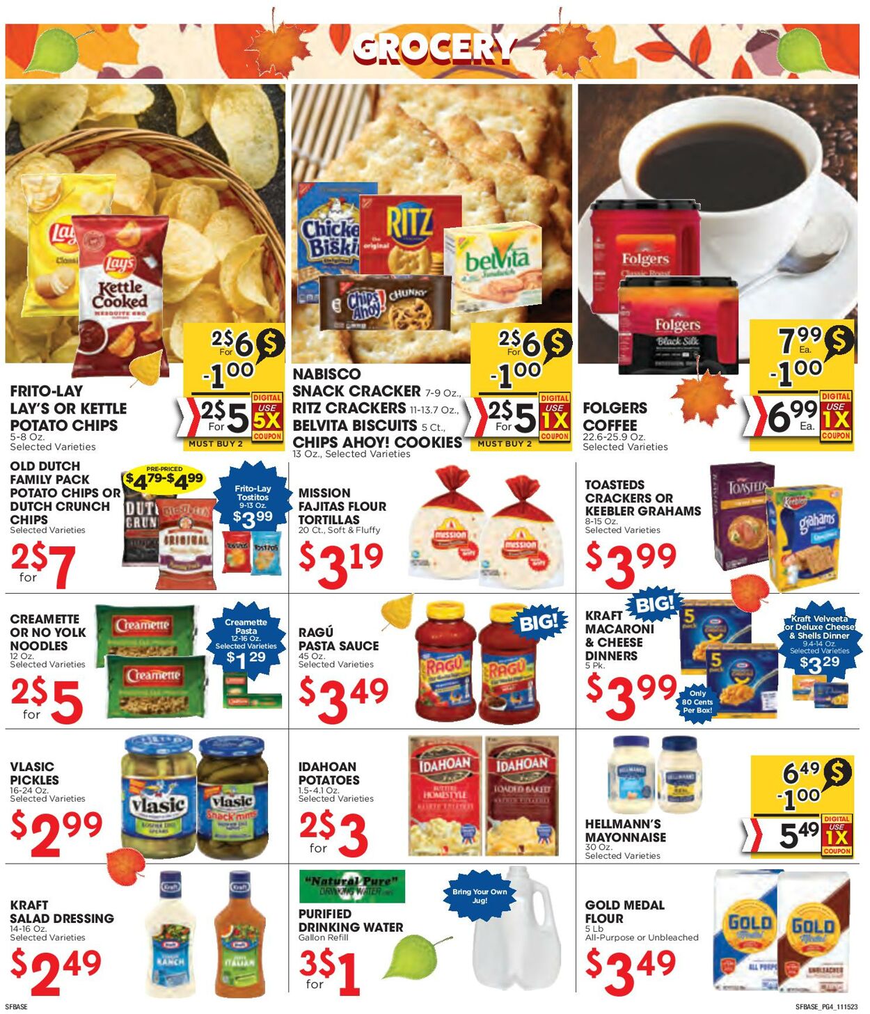 Weekly ad Sunshine Foods 11/15/2023 - 11/28/2023