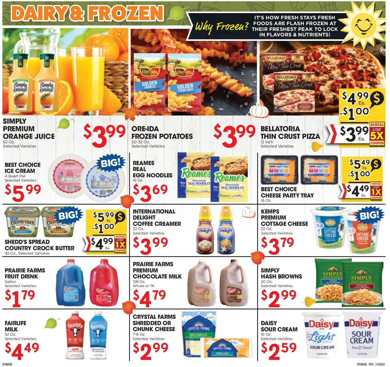 Weekly ad Sunshine Foods 11/20/2024 - 12/03/2024