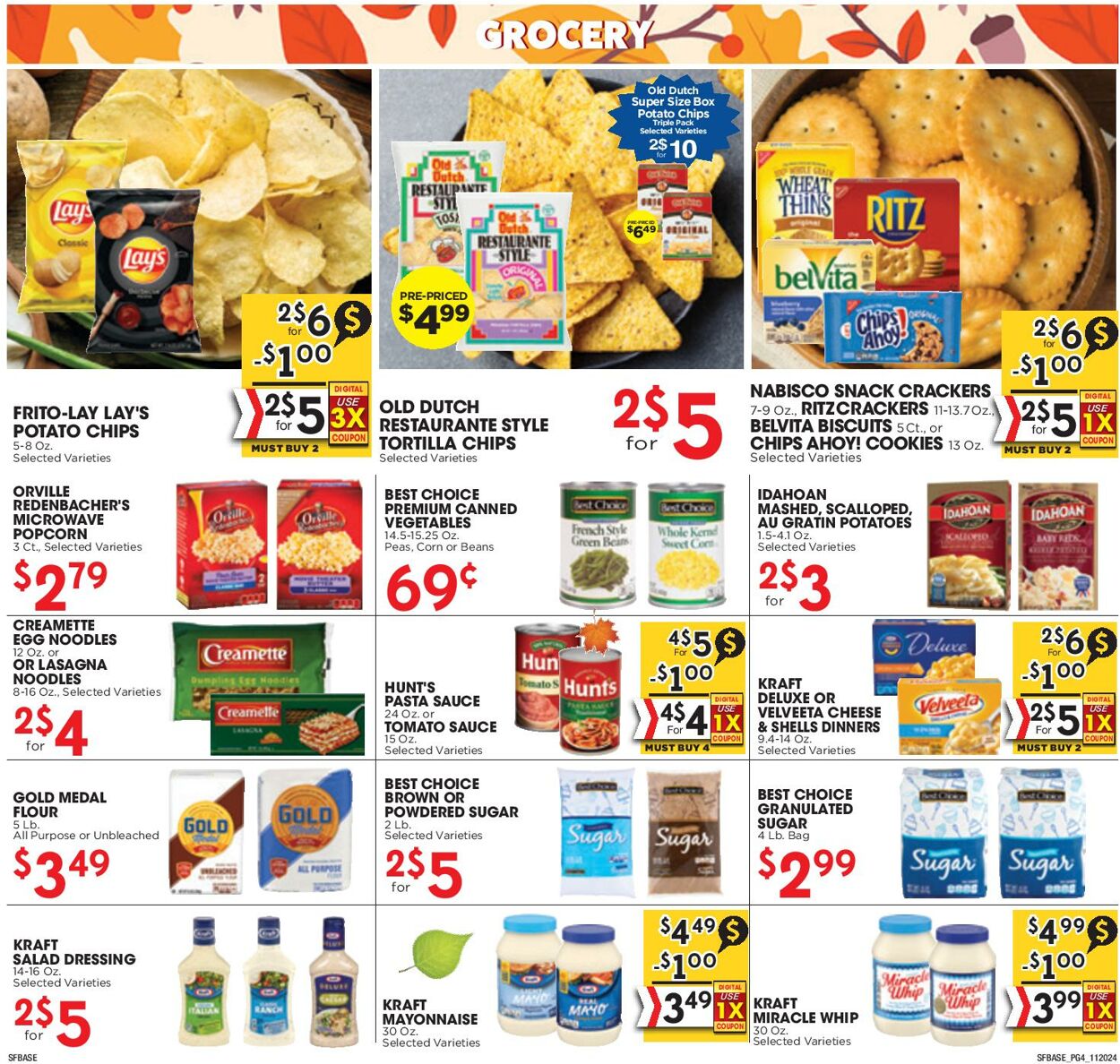 Weekly ad Sunshine Foods 11/20/2024 - 12/03/2024