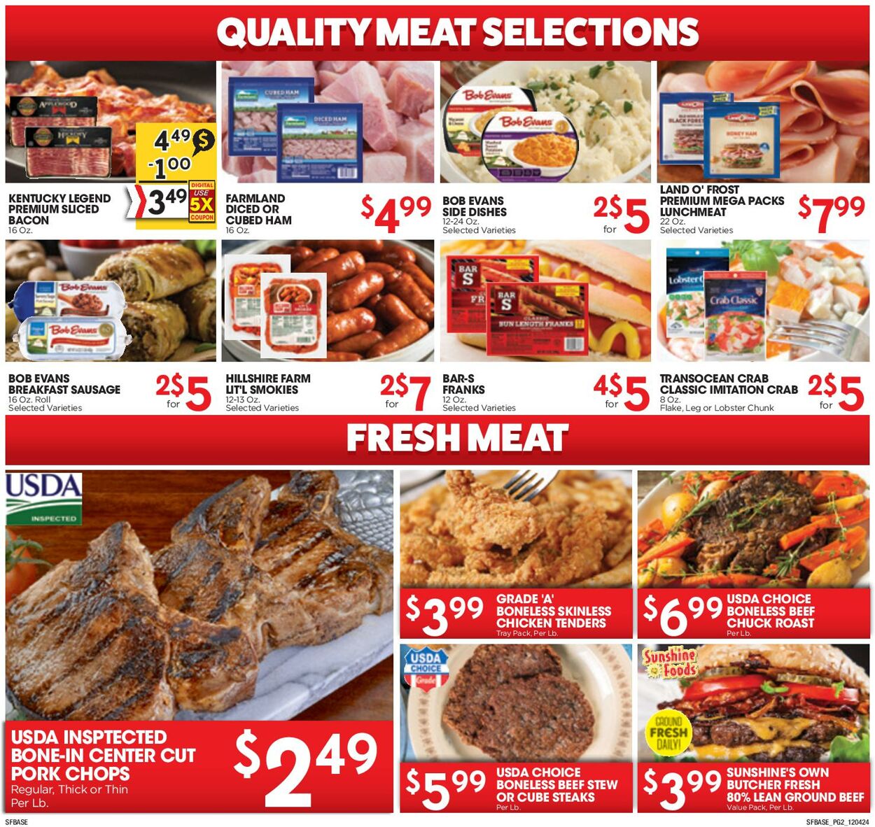 Weekly ad Sunshine Foods 12/04/2024 - 12/10/2024