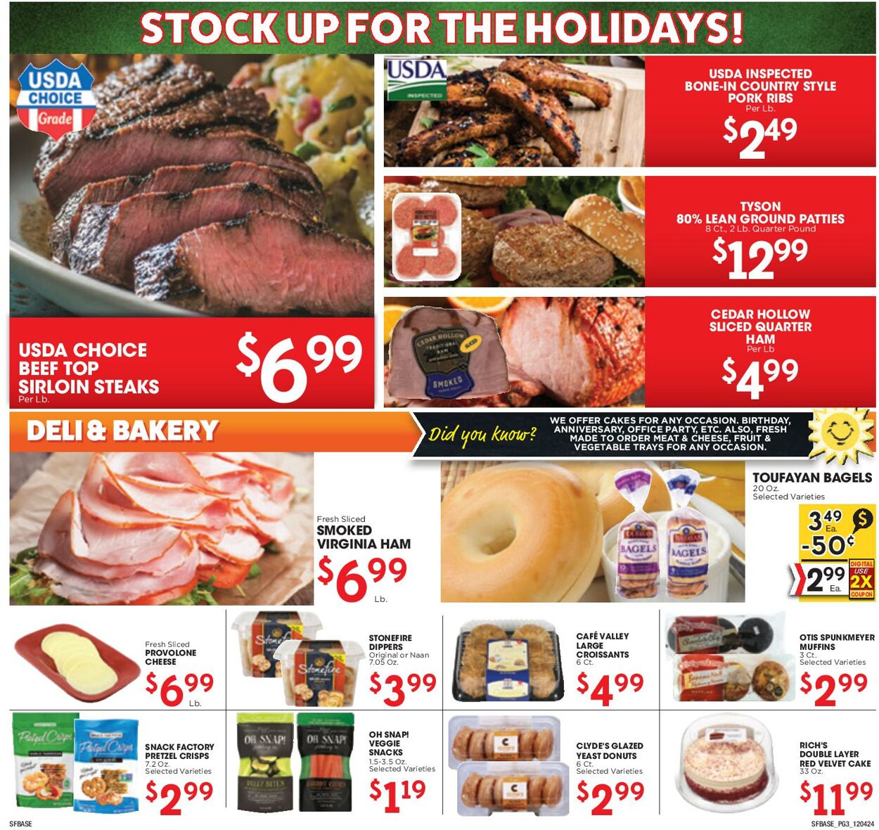 Weekly ad Sunshine Foods 12/04/2024 - 12/10/2024