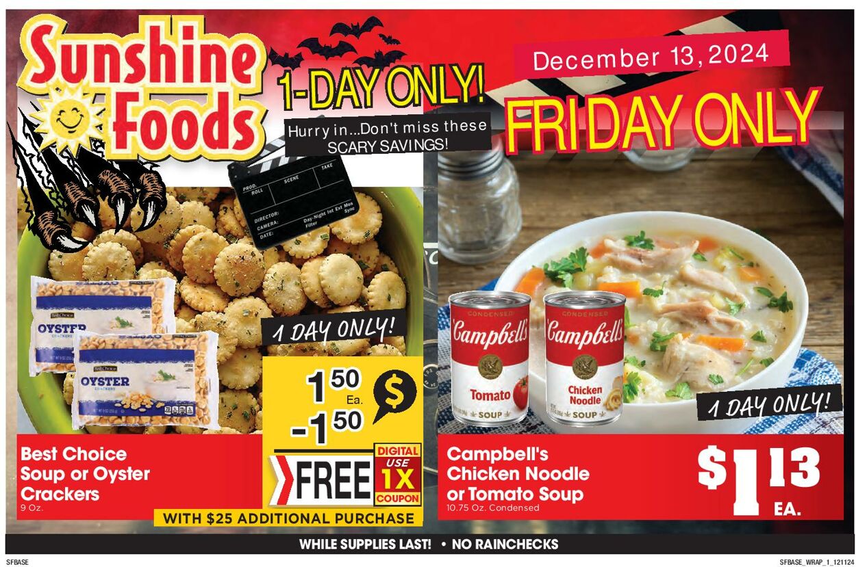 Weekly ad Sunshine Foods 12/11/2024 - 12/17/2024