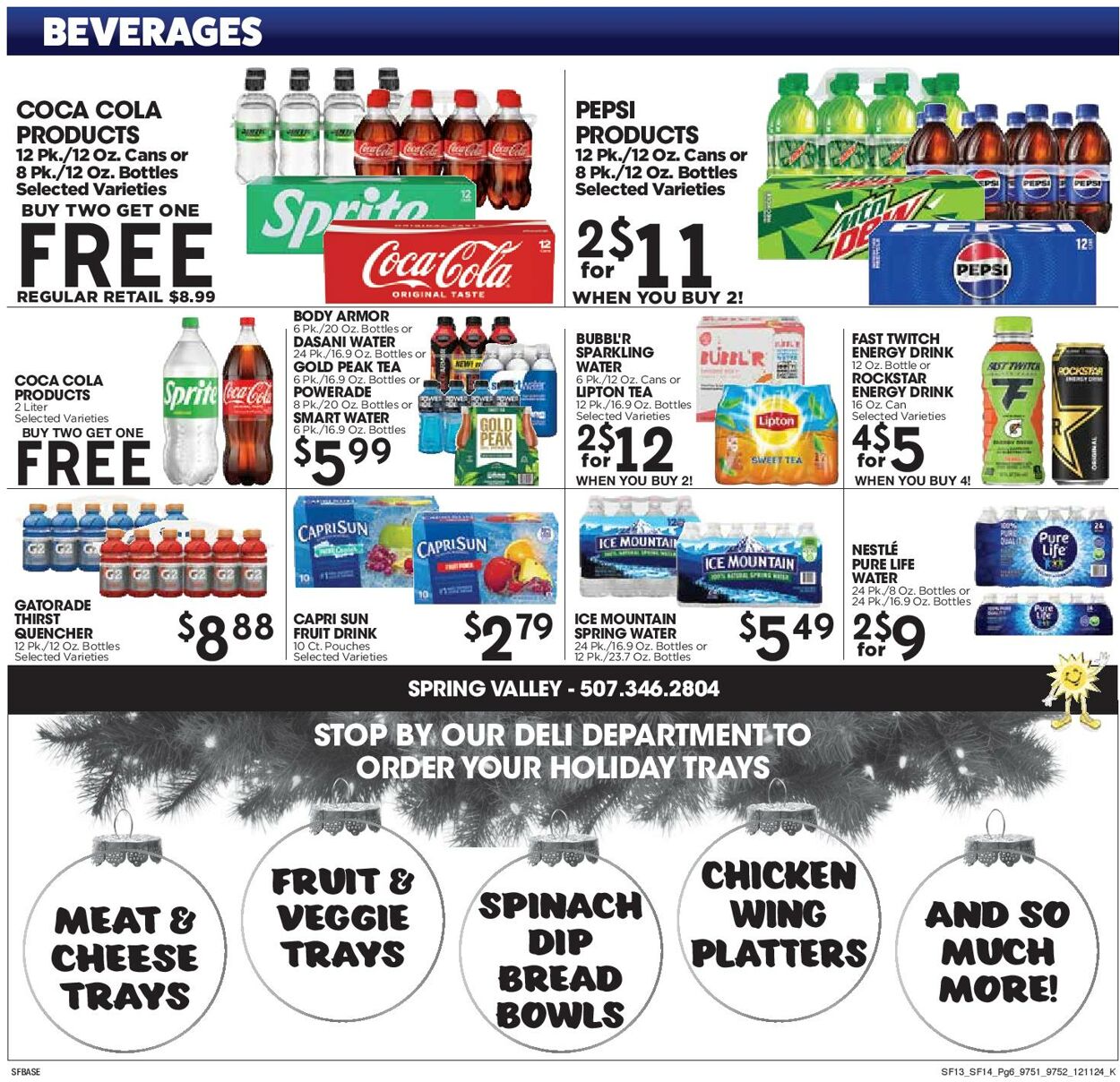 Weekly ad Sunshine Foods 12/11/2024 - 12/17/2024