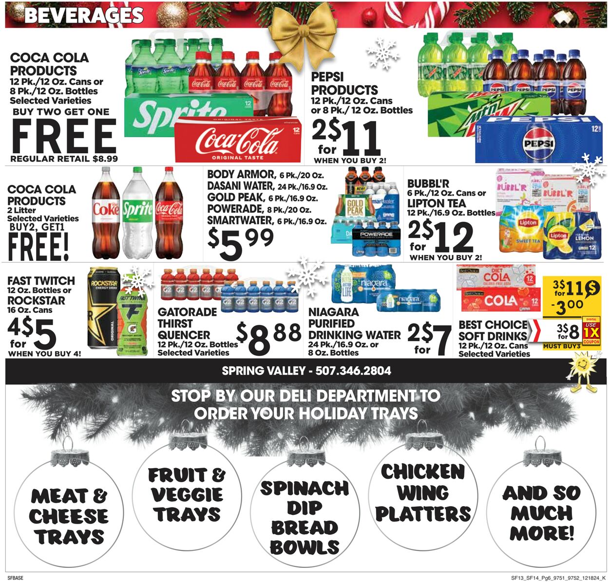 Weekly ad Sunshine Foods 12/18/2024 - 12/24/2024