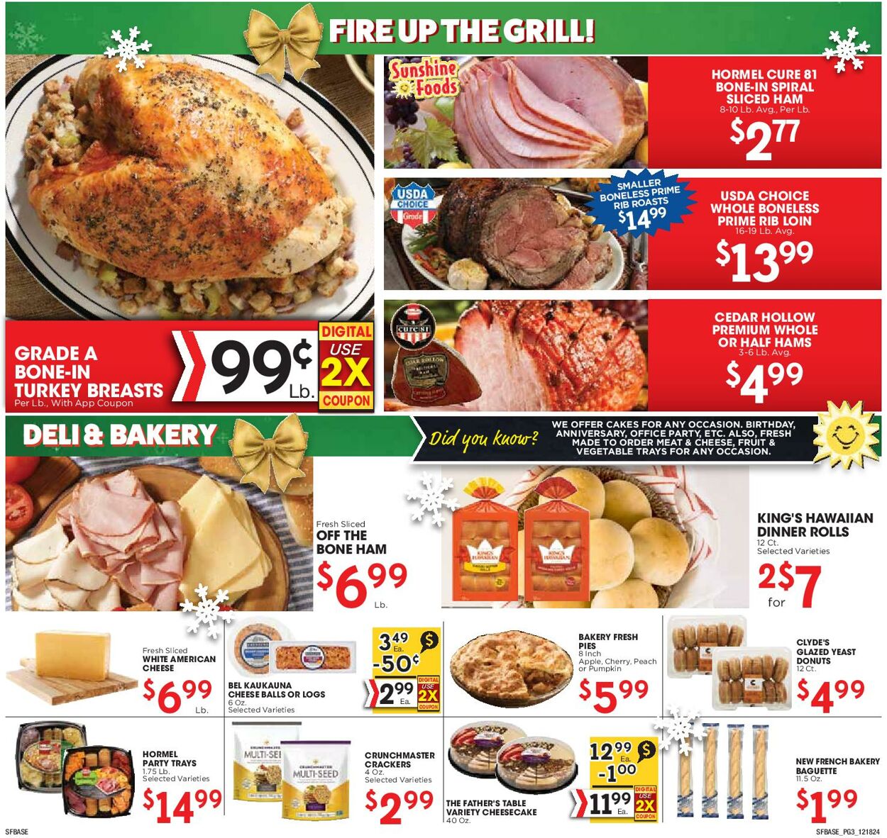 Weekly ad Sunshine Foods 12/18/2024 - 12/24/2024