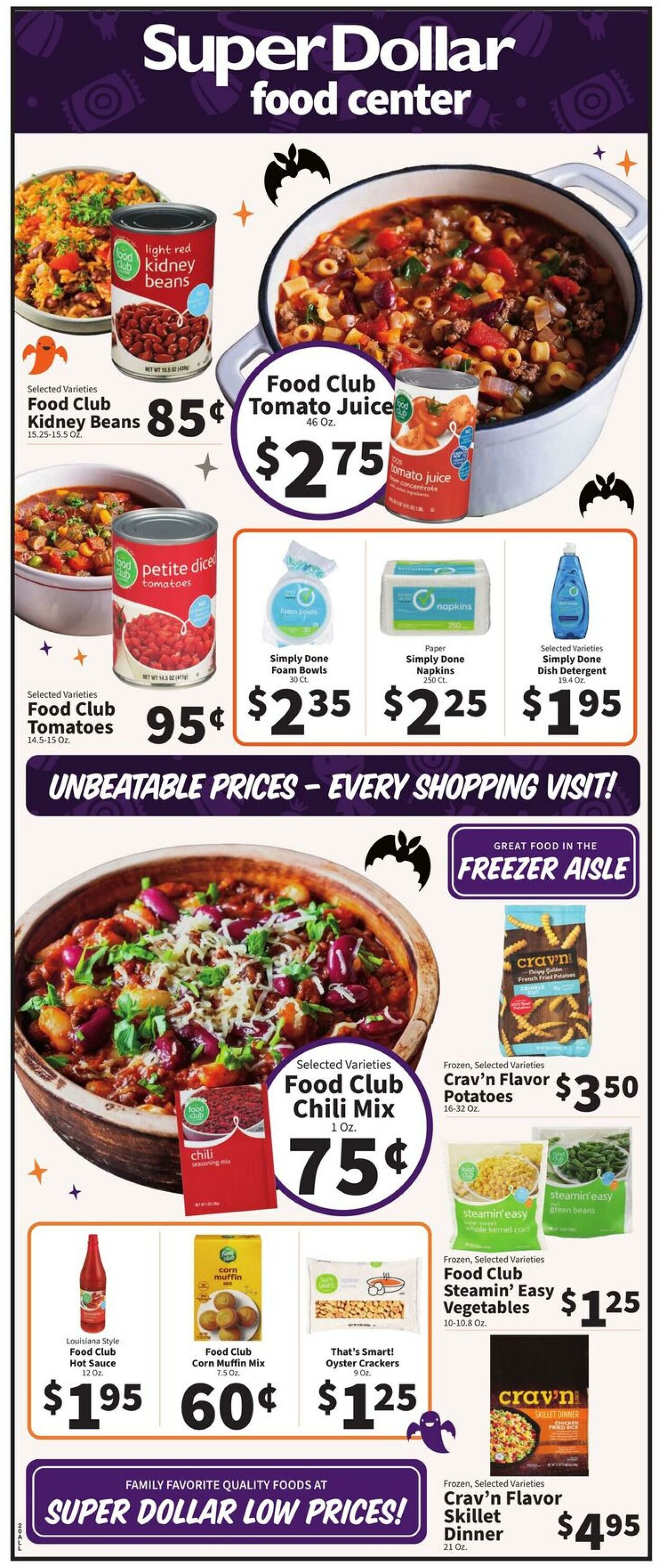 Weekly ad Super Dollar Stores 10/22/2025 - 10/28/2025