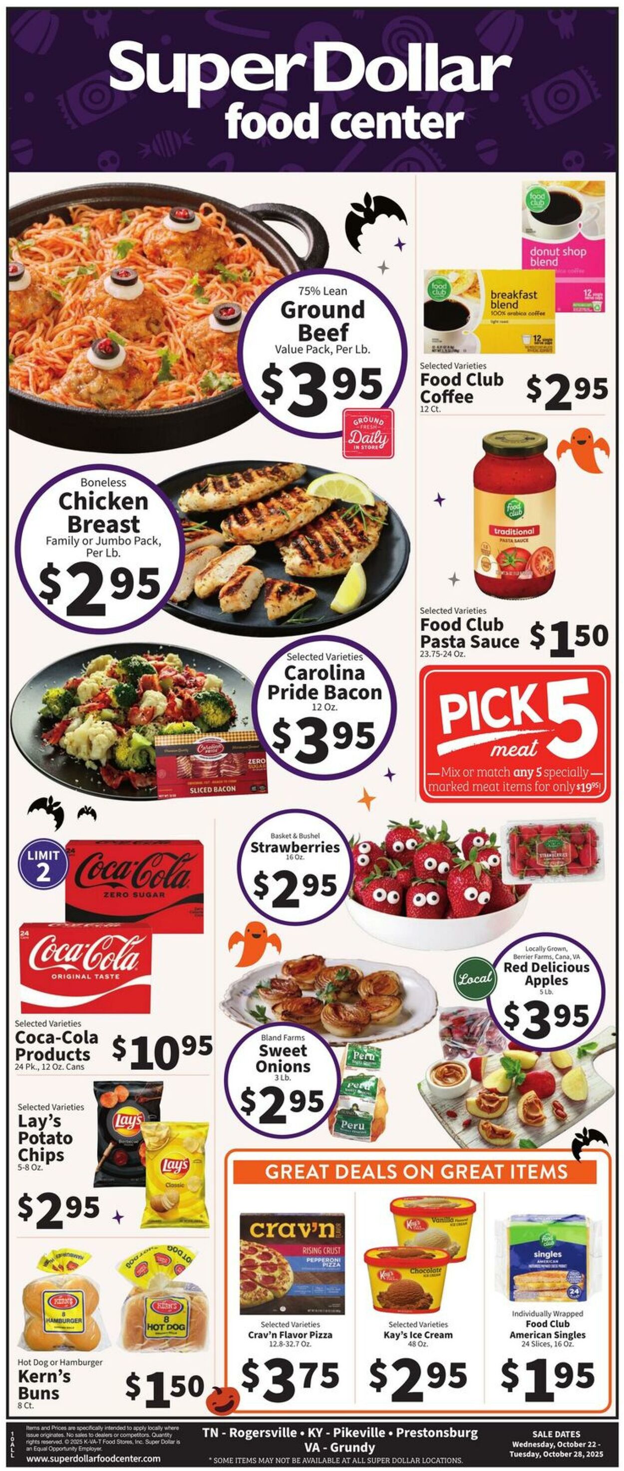 Weekly ad Super Dollar Stores 10/22/2025 - 10/28/2025