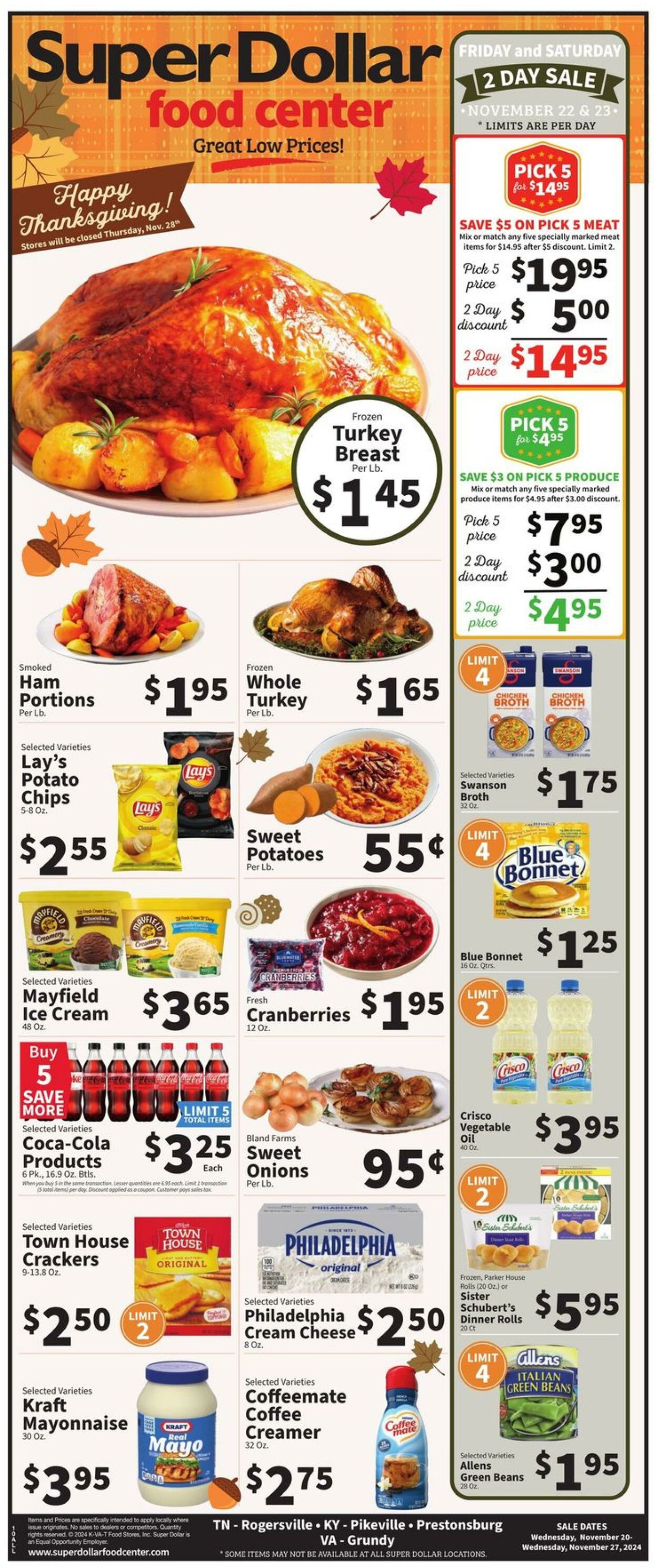 Super Dollar Stores Promotional weekly ads