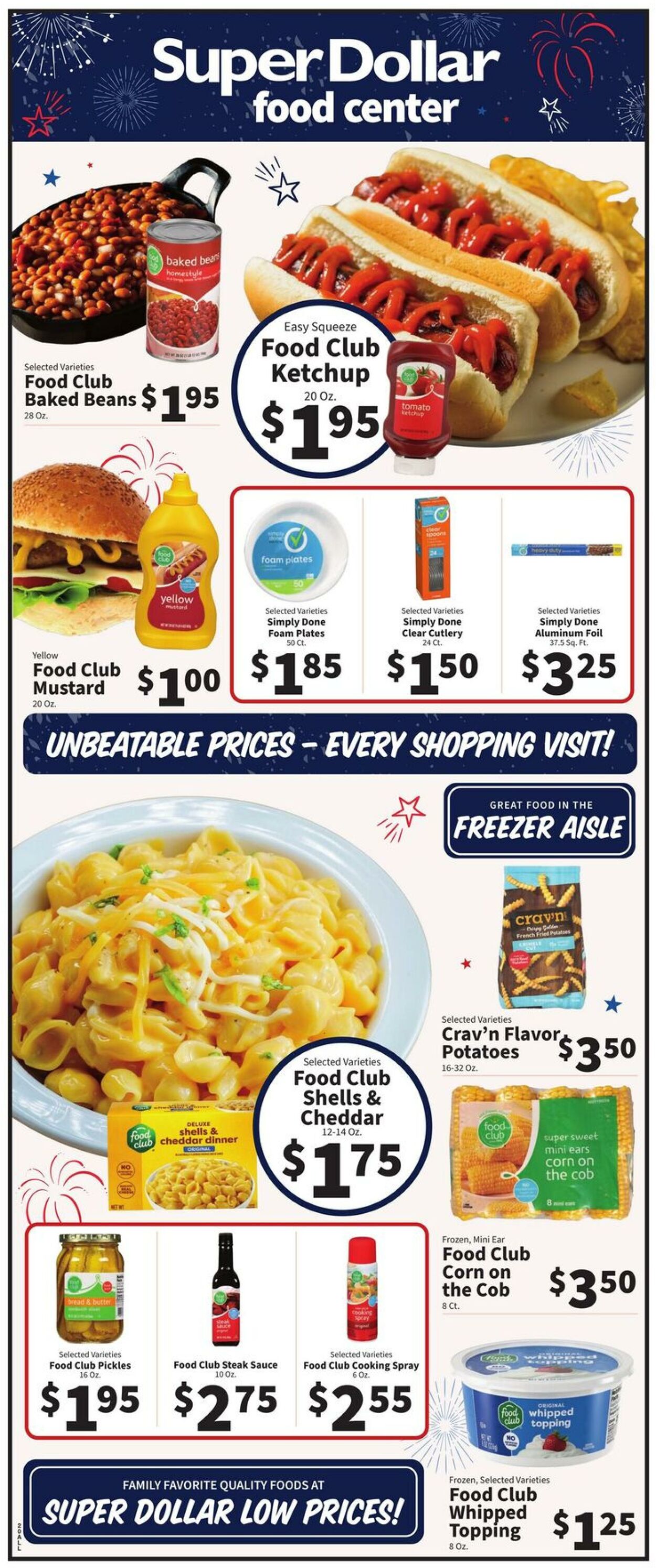 Weekly ad Super Dollar Stores 06/25/2025 - 07/01/2025