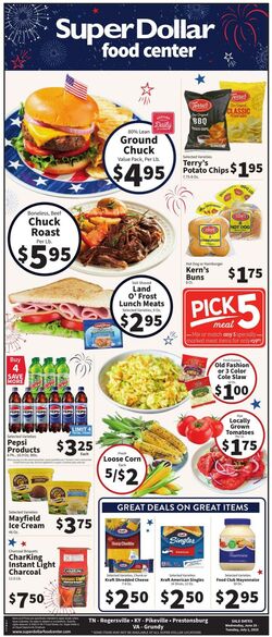 Weekly ad Super Dollar Stores 06/25/2025 - 07/01/2025