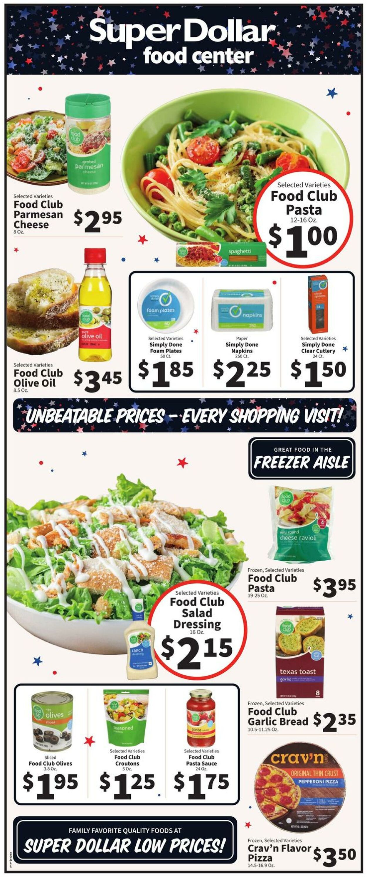 Weekly ad Super Dollar Stores 07/03/2024 - 07/09/2024