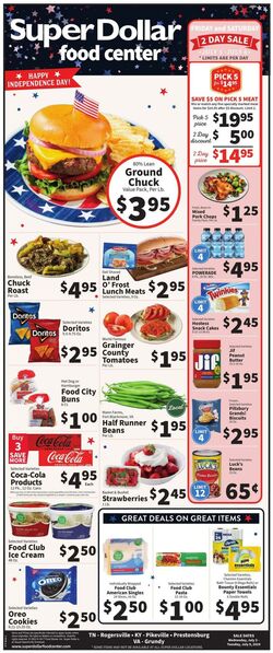 Weekly ad Super Dollar Stores 06/12/2024 - 06/18/2024