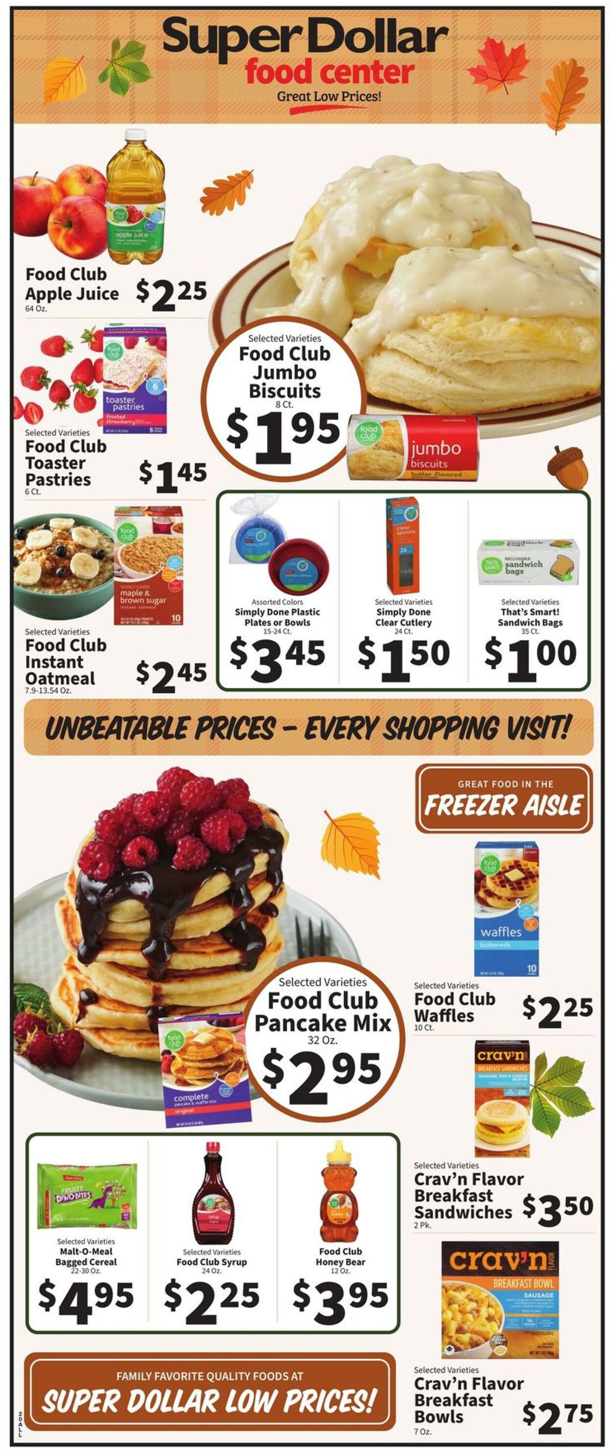 Weekly ad Super Dollar Stores 10/30/2024 - 11/05/2024