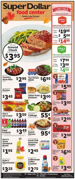 Weekly ad Super Dollar Stores 10/16/2024 - 10/22/2024