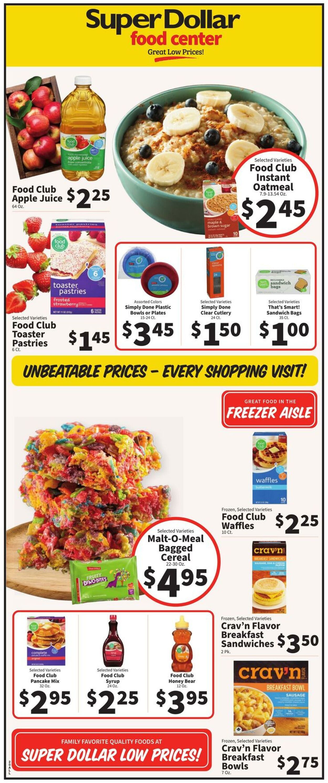 Weekly ad Super Dollar Stores 07/10/2024 - 07/16/2024