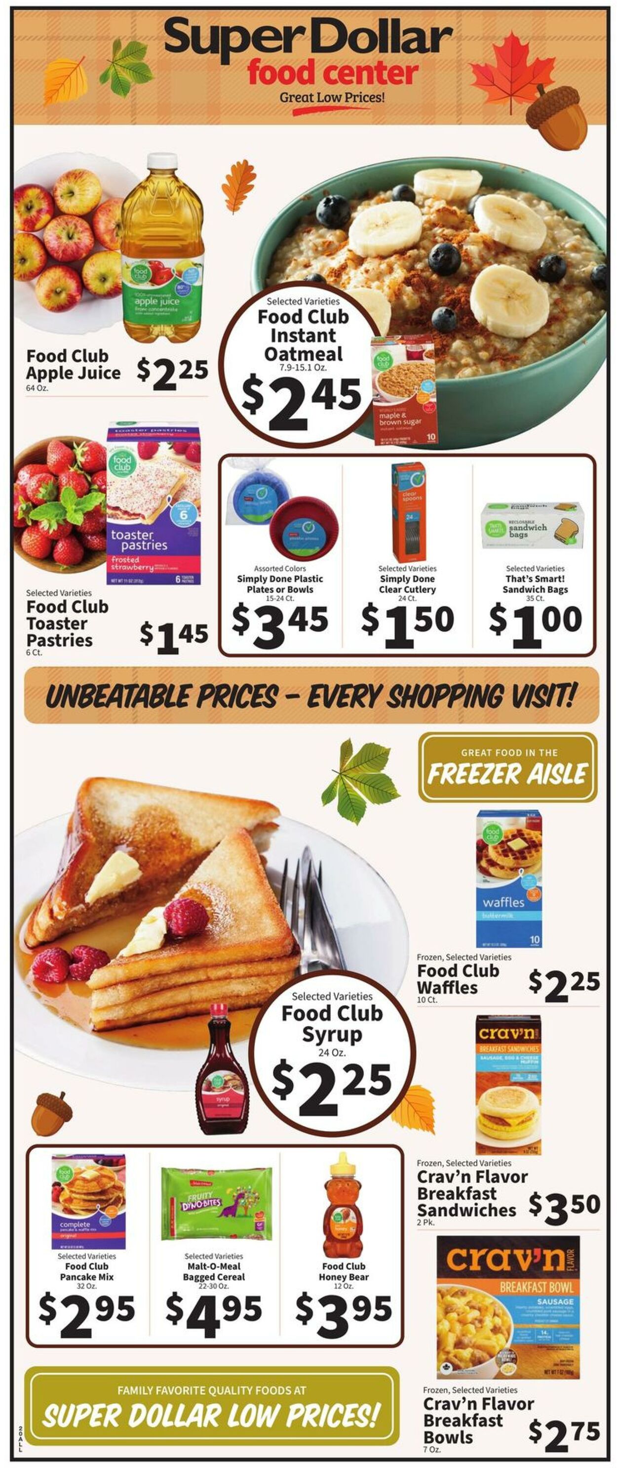 Weekly ad Super Dollar Stores 10/02/2024 - 10/08/2024