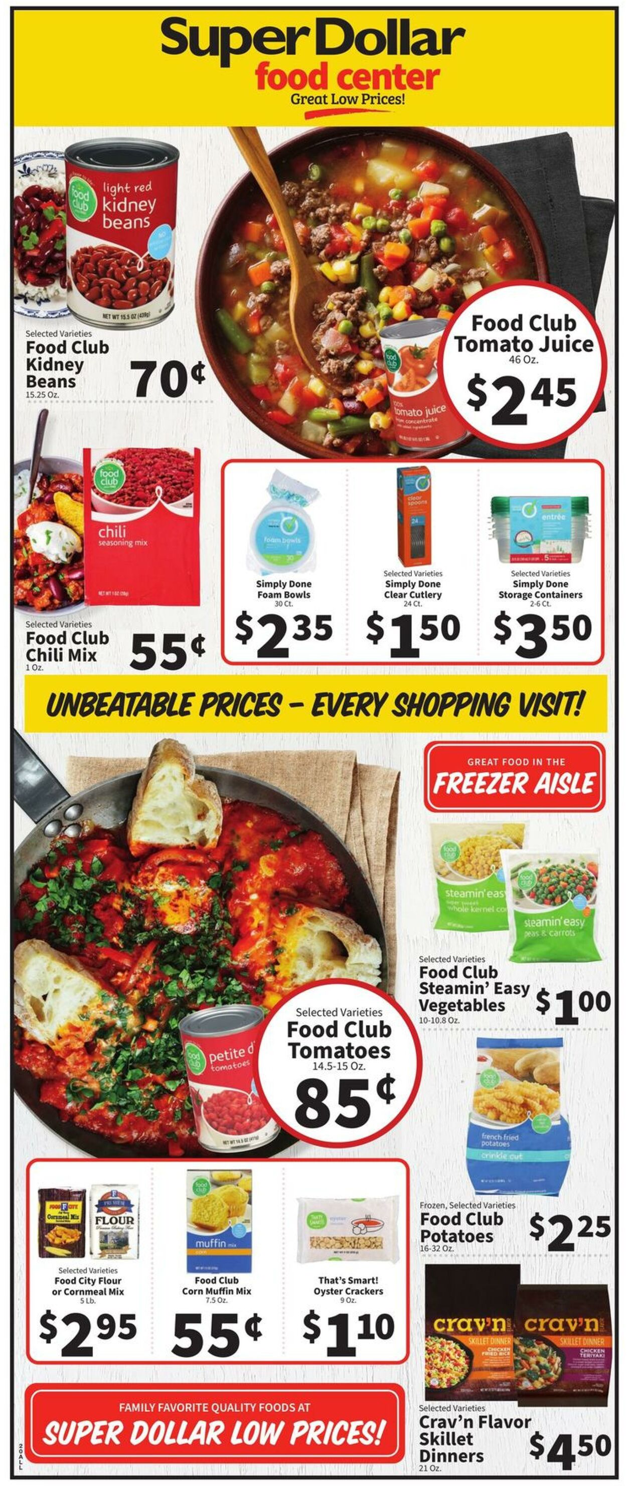 Weekly ad Super Dollar Stores 02/01/2023 - 02/07/2023