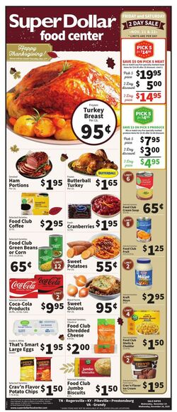 Weekly ad Super Dollar Stores 11/19/2025 - 11/26/2025