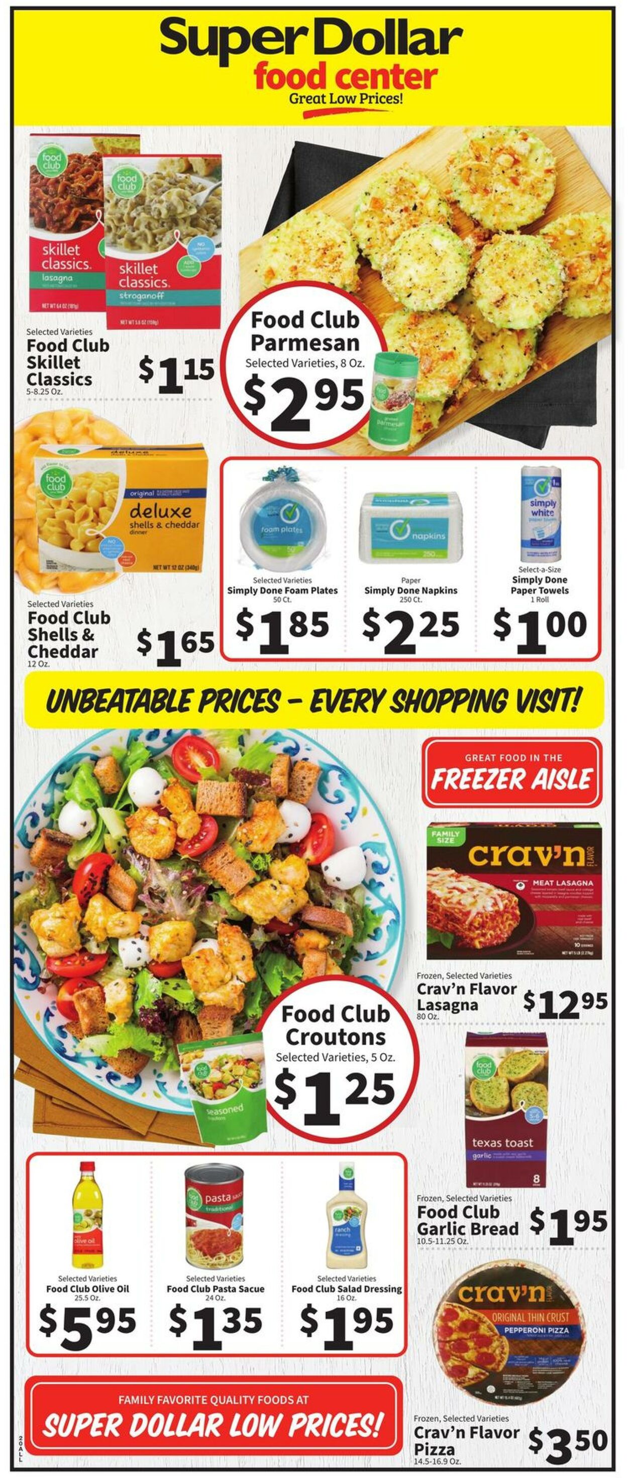 Weekly ad Super Dollar Stores 01/11/2023 - 01/17/2023