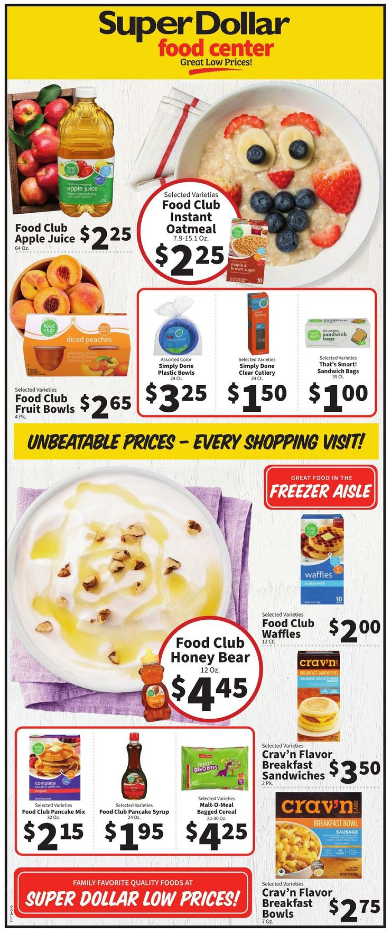 Weekly ad Super Dollar Stores 01/25/2023 - 01/31/2023
