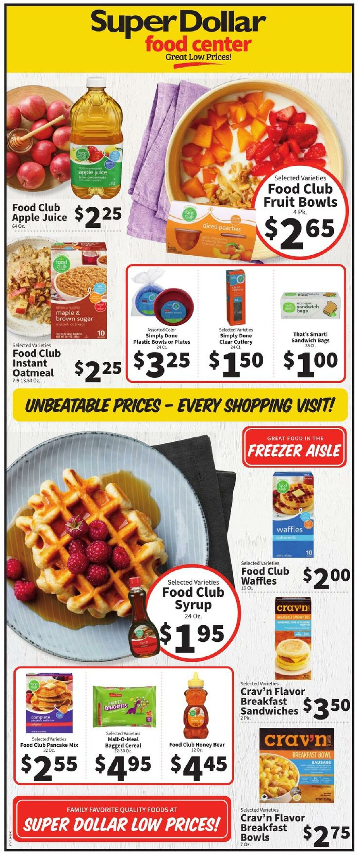 Weekly ad Super Dollar Stores 03/22/2023 - 03/28/2023