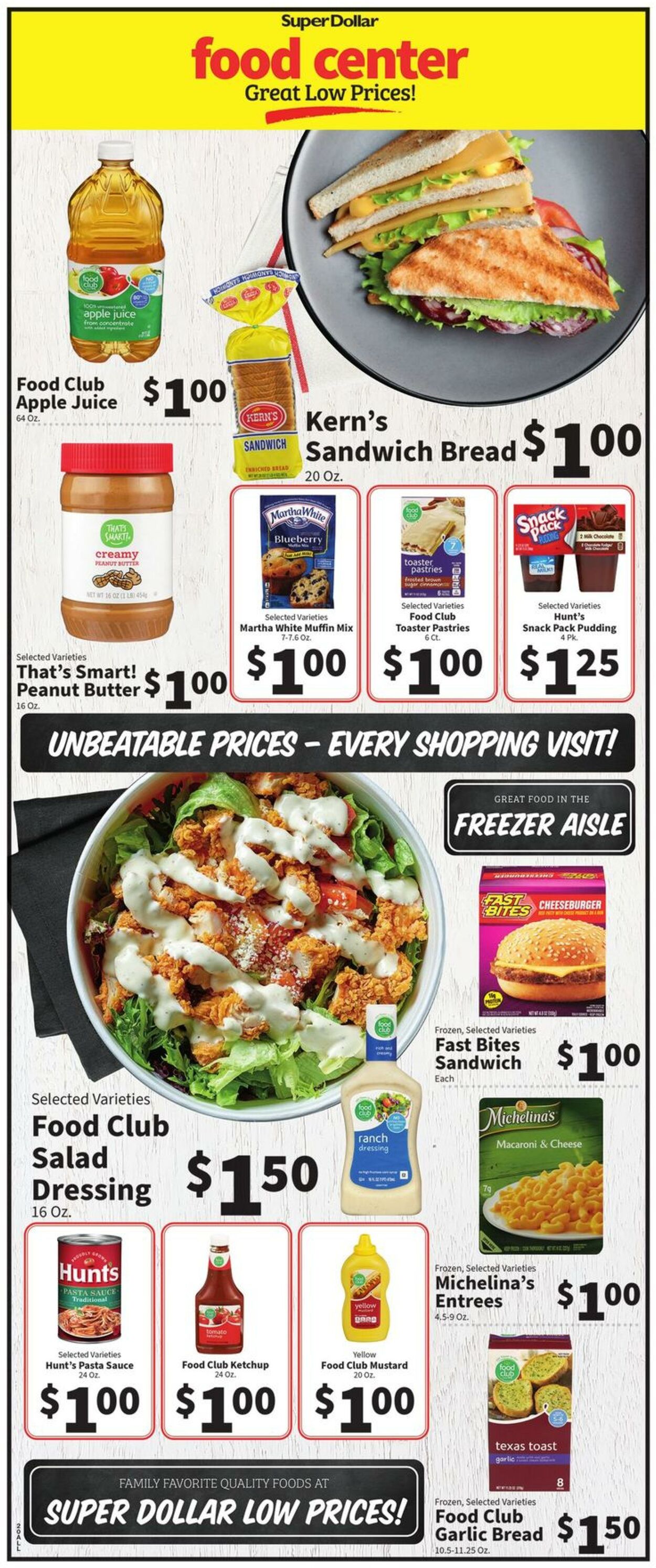 Weekly ad Super Dollar Stores 05/11/2022 - 05/17/2022