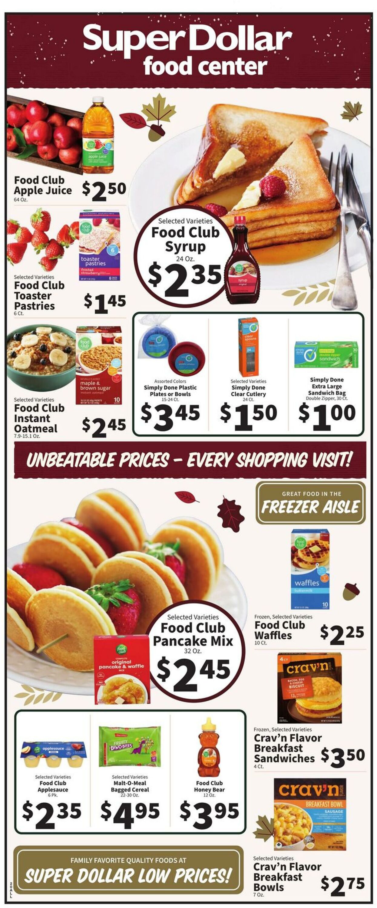 Weekly ad Super Dollar Stores 11/12/2025 - 11/18/2025