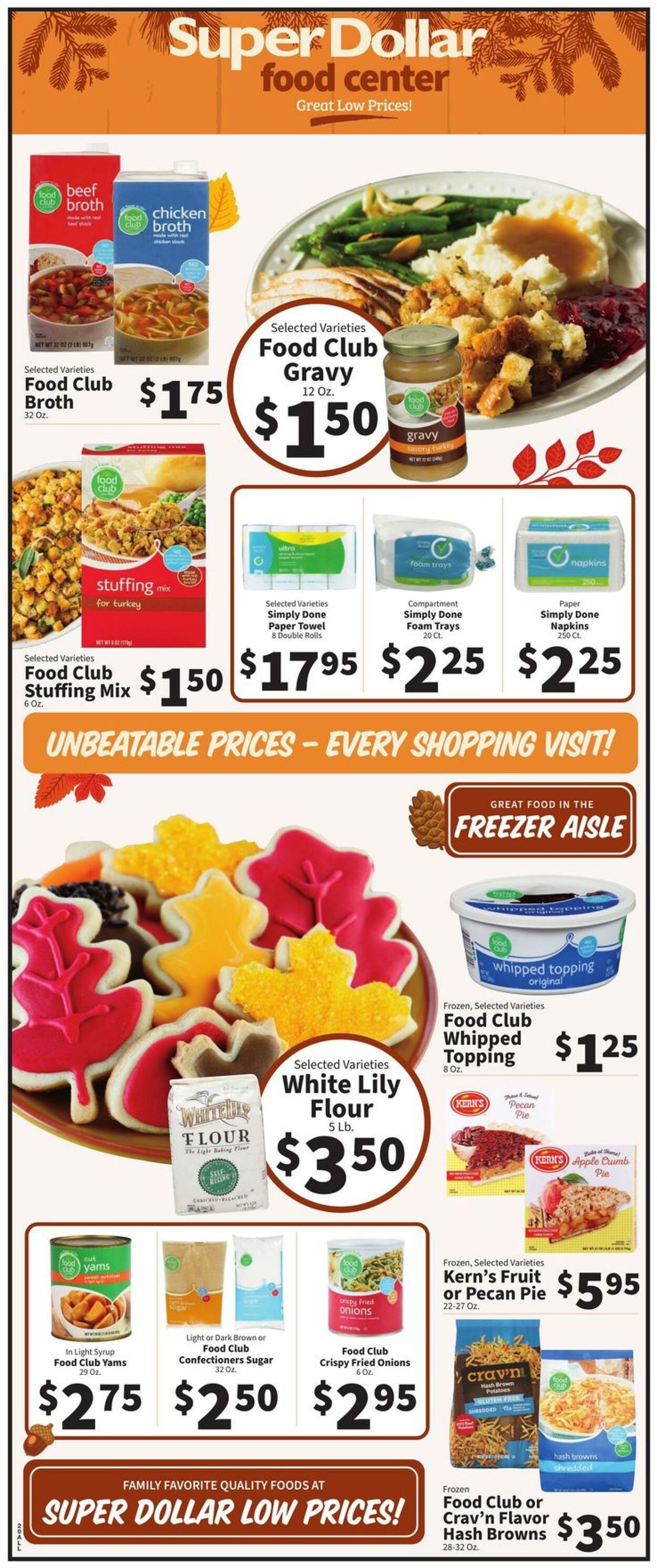 Weekly ad Super Dollar Stores 11/15/2023 - 11/23/2023