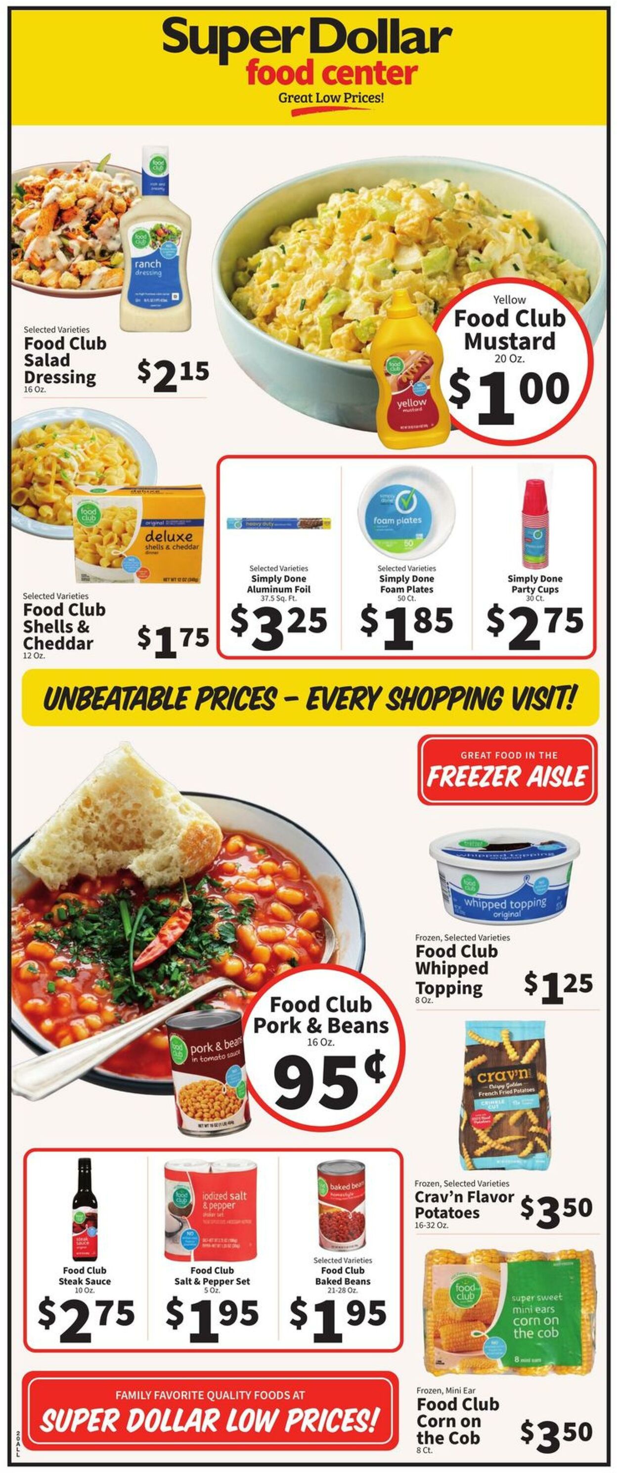 Weekly ad Super Dollar Stores 07/24/2024 - 07/30/2024