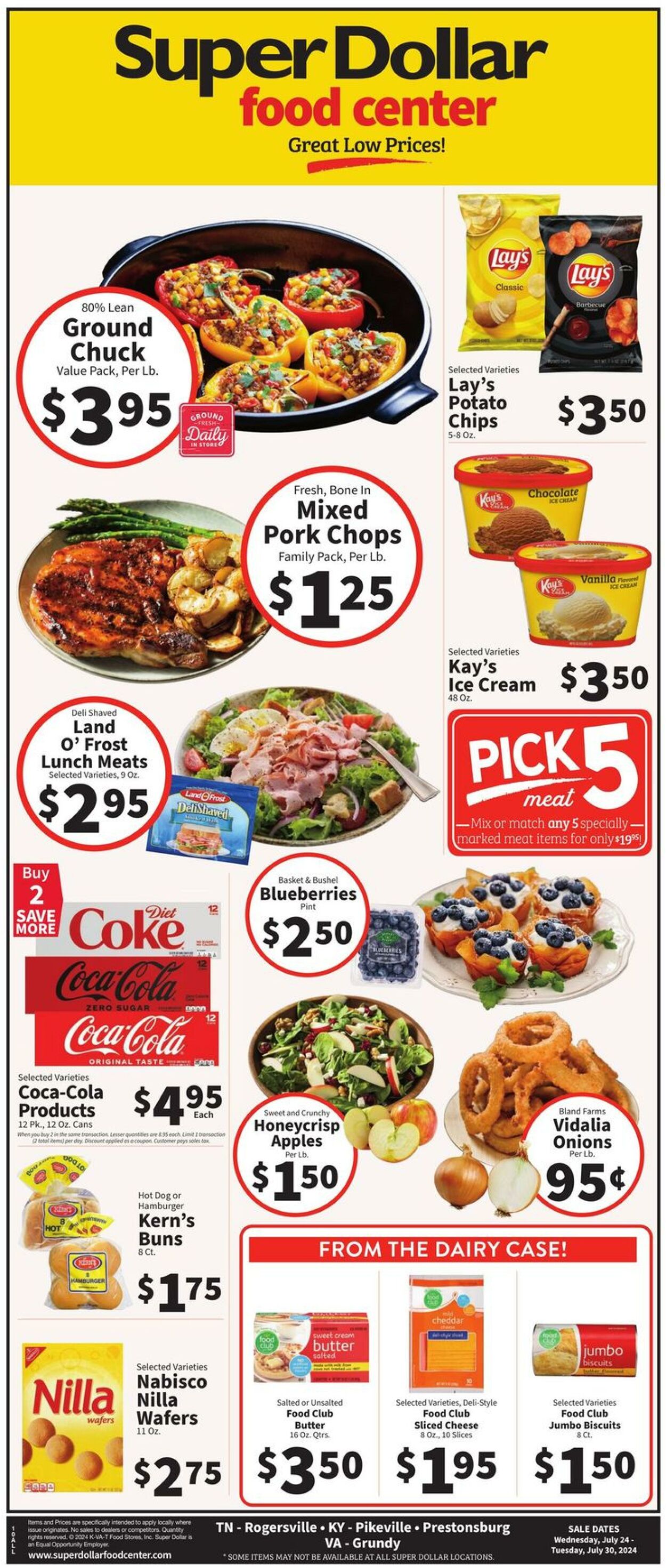 Super Dollar Stores Promotional weekly ads