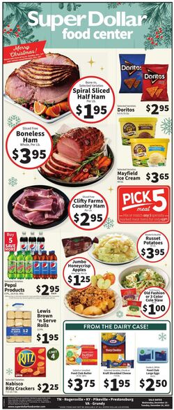 Weekly ad Super Dollar Stores 12/20/2023 - 12/26/2023