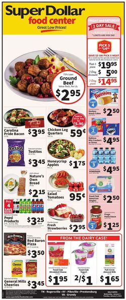 Weekly ad Super Dollar Stores 01/03/2024 - 01/09/2024