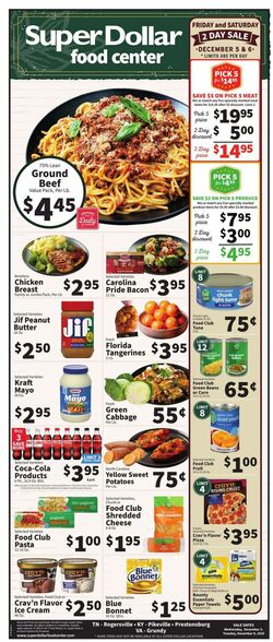 Weekly ad Super Dollar Stores 12/03/2025 - 12/09/2025