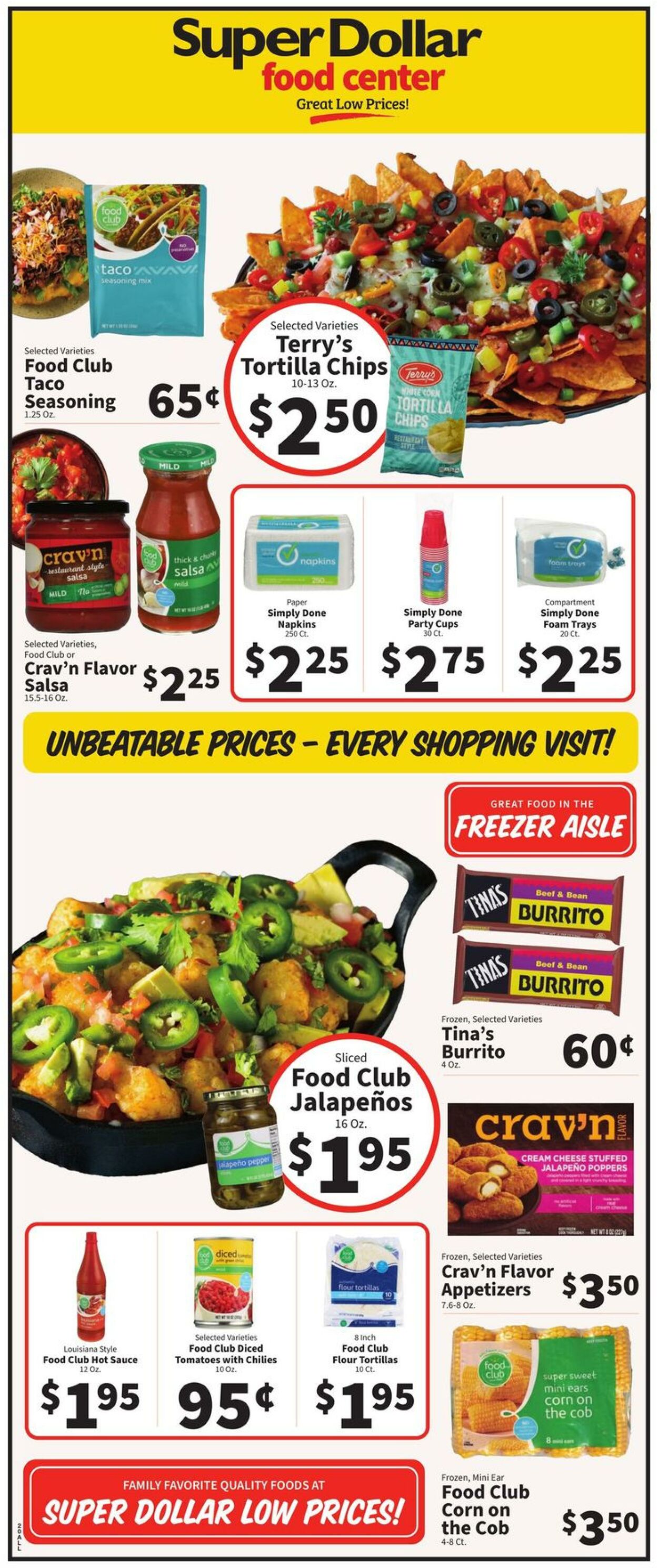 Weekly ad Super Dollar Stores 04/03/2024 - 04/09/2024