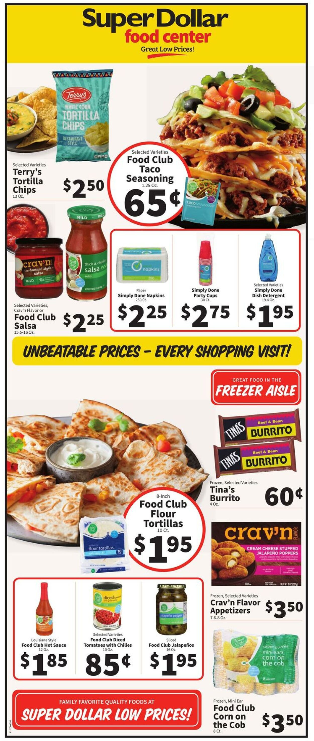 Weekly ad Super Dollar Stores 01/10/2024 - 01/16/2024