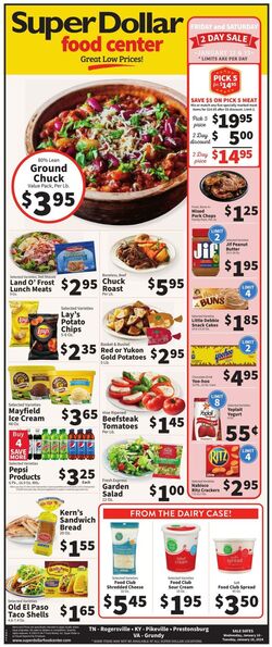 Weekly ad Super Dollar Stores 01/10/2024 - 01/16/2024