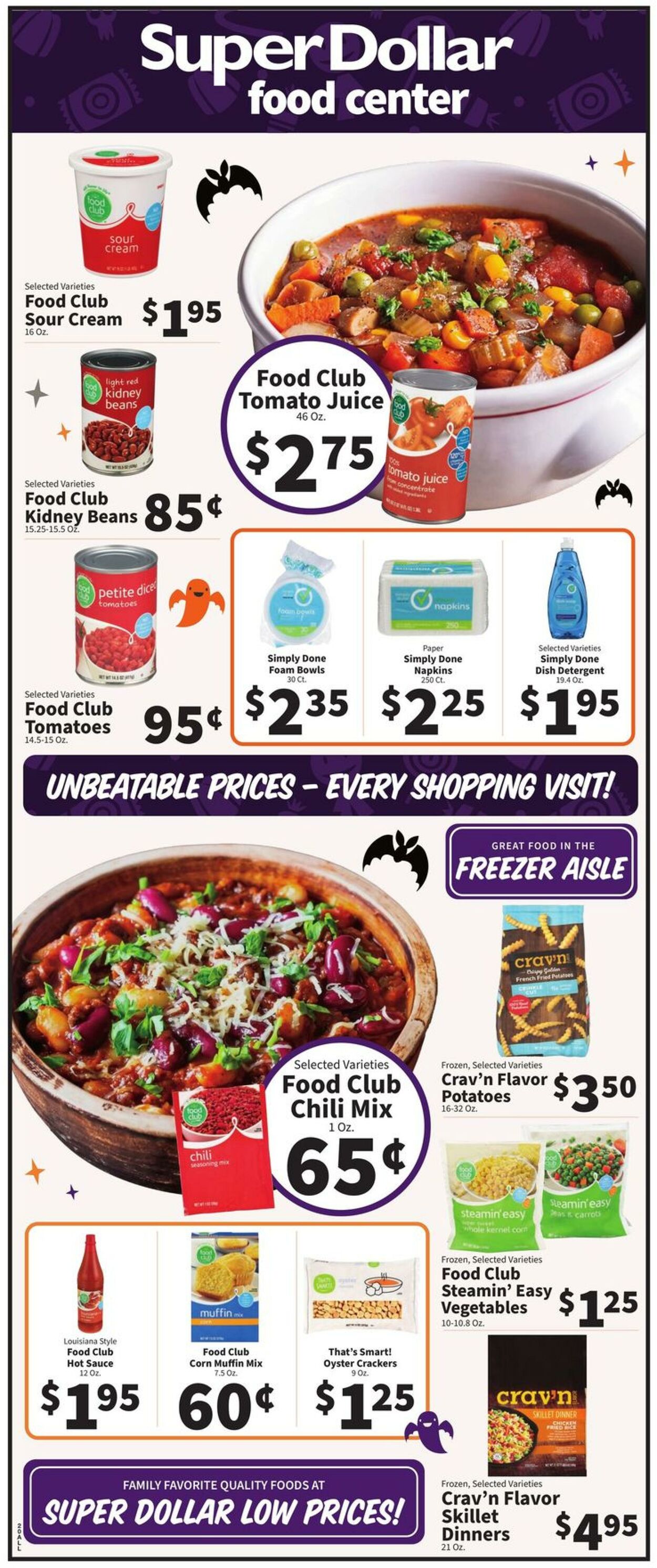 Weekly ad Super Dollar Stores 10/23/2024 - 10/29/2024