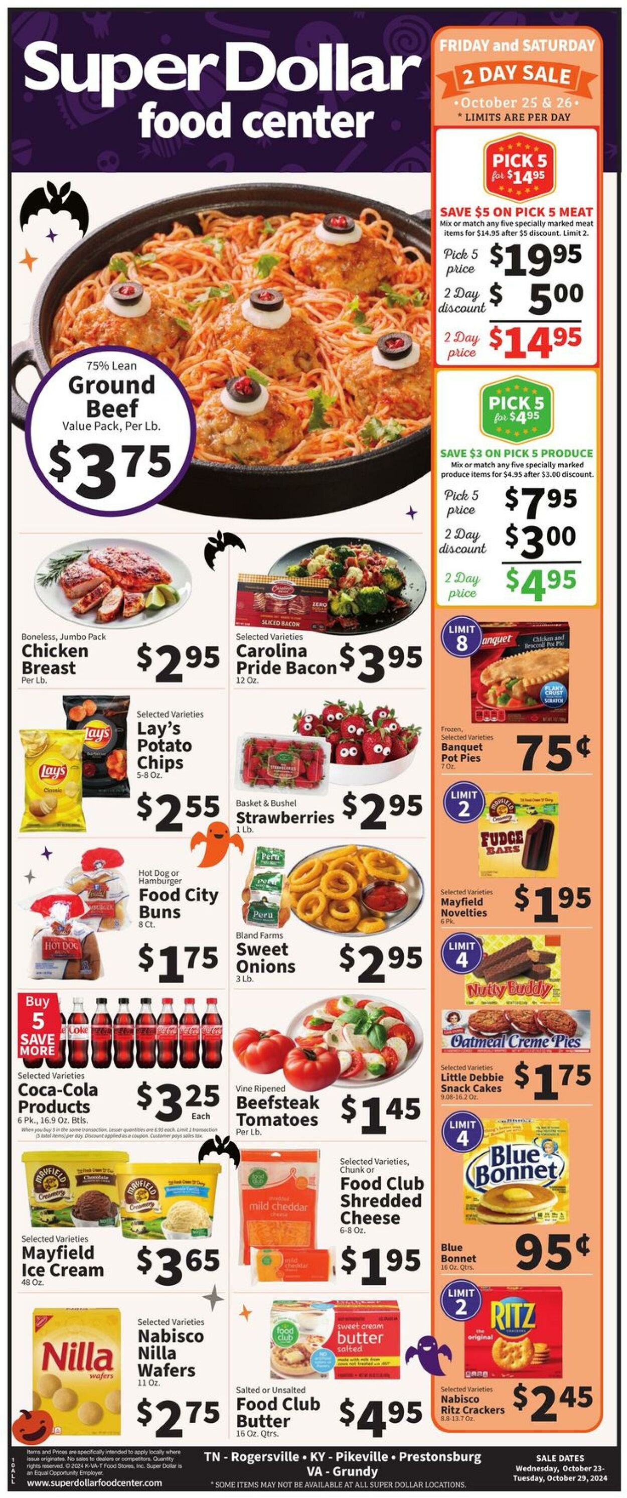 Weekly ad Super Dollar Stores 10/23/2024 - 10/29/2024