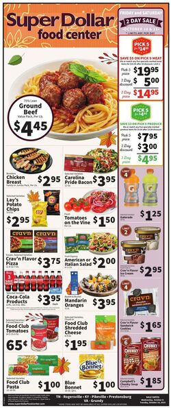 Weekly ad Super Dollar Stores 12/17/2025 - 12/24/2025