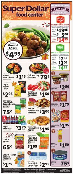 Weekly ad Super Dollar Stores 12/17/2025 - 12/24/2025
