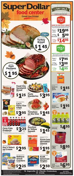 Weekly ad Super Dollar Stores 11/13/2024 - 11/19/2024