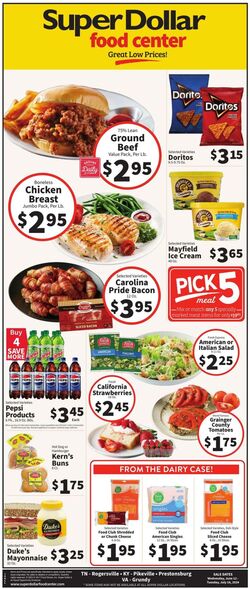 Weekly ad Super Dollar Stores 07/03/2024 - 07/09/2024