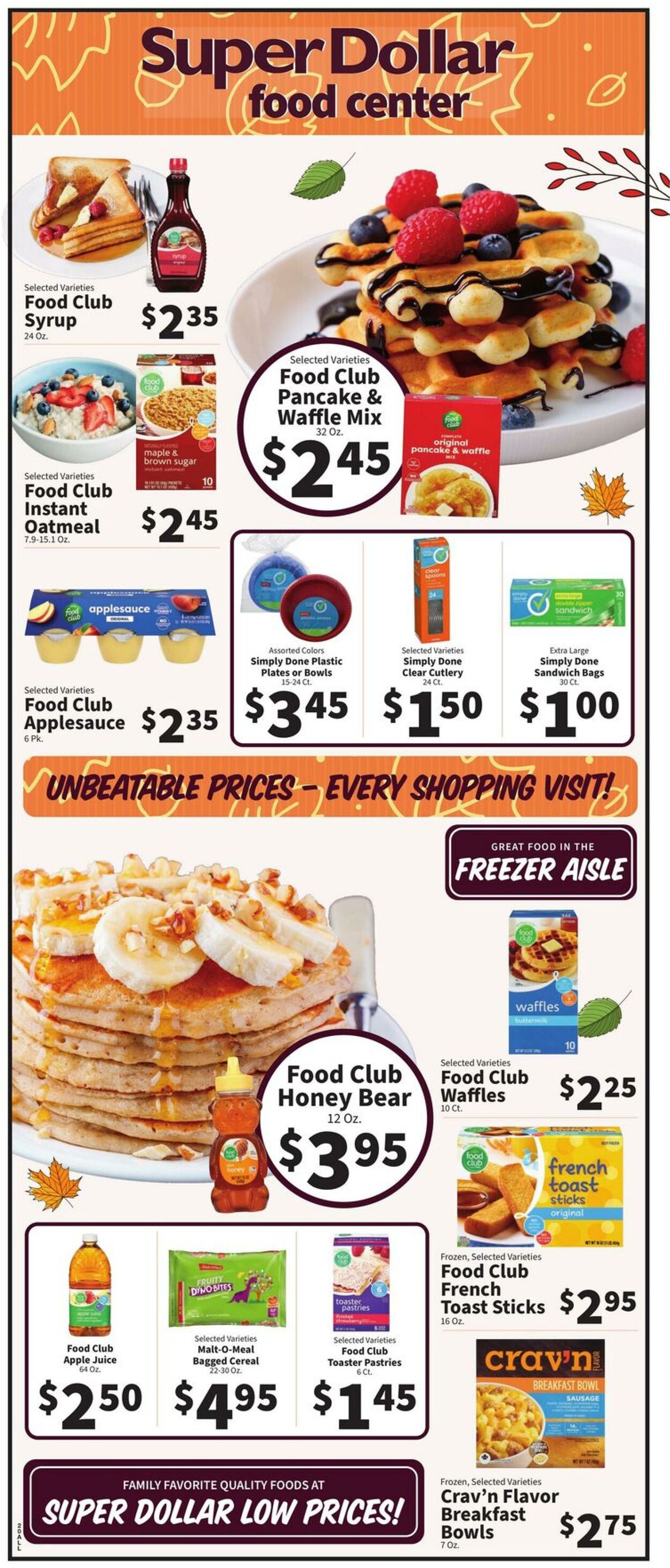 Weekly ad Super Dollar Stores 10/15/2025 - 10/21/2025