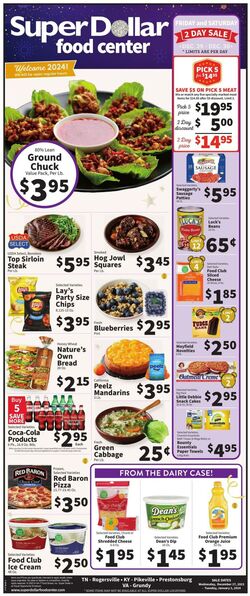 Weekly ad Super Dollar Stores 12/27/2023 - 01/02/2024