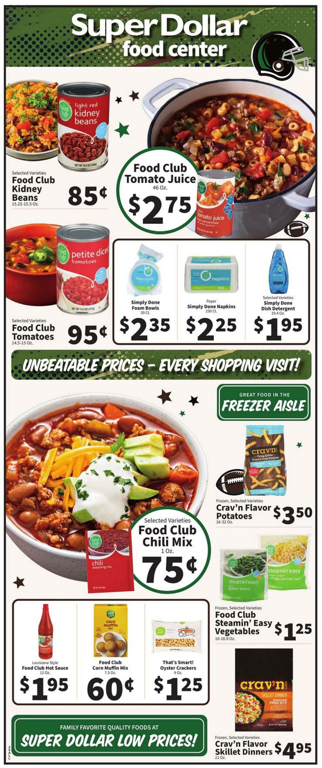 Weekly ad Super Dollar Stores 09/24/2025 - 09/30/2025