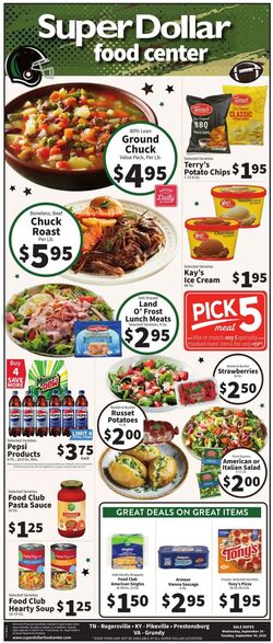 Weekly ad Super Dollar Stores 12/17/2025 - 12/24/2025
